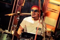 松下マサナオ（Yasei Collective / Dr, Bongo）（撮影：田中聖太郎）