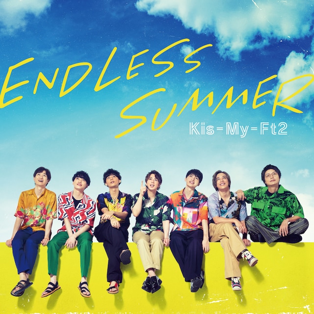 Kis-My-Ft2「ENDLESS SUMMER」初回限定盤Aジャケット