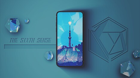 Reol「第六感」リリックビデオより。