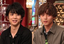 伊藤健太郎と永瀬廉（King & Prince）。(c)フジテレビ