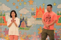 左から神田愛花、ケンドーコバヤシ。(c)フジテレビ