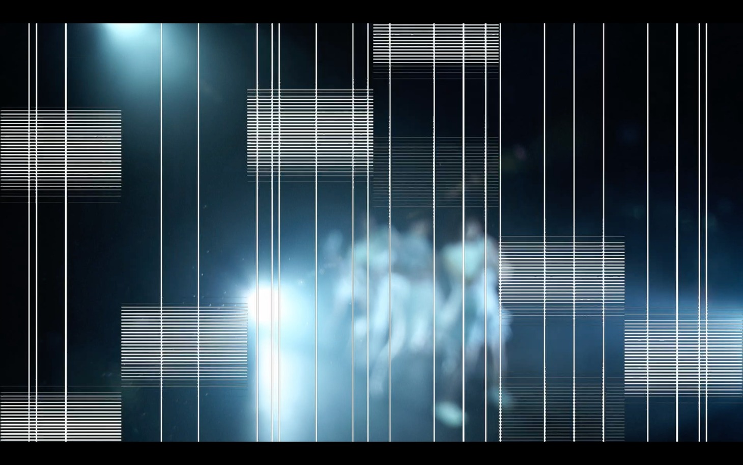 「rooms__」パフォーマンス時の配信画面。