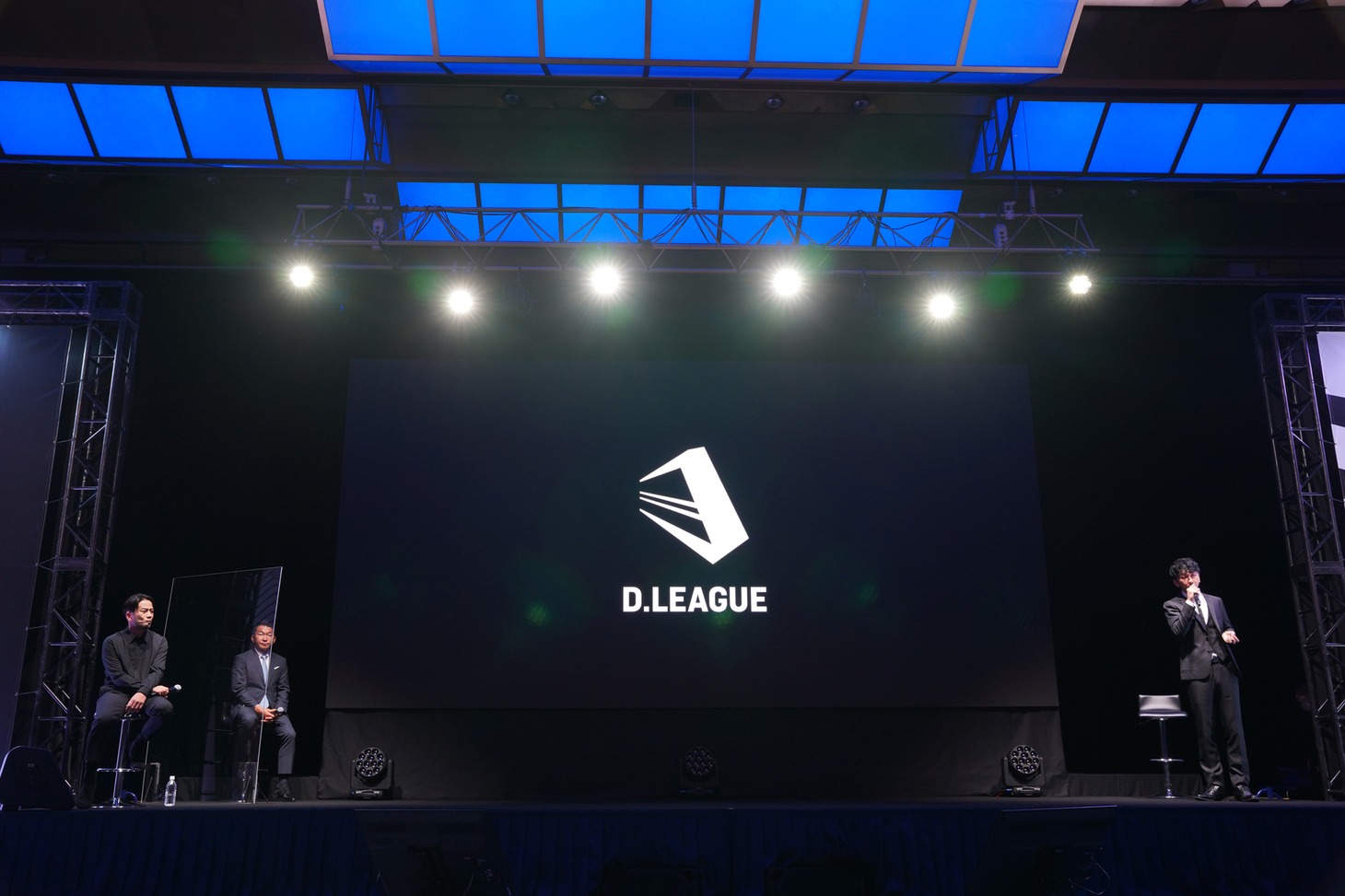 プロダンスリーグ「D.LEAGUE」発足プレスカンファレンスの様子。