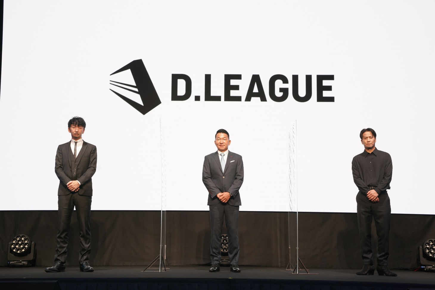 プロダンスリーグ「D.LEAGUE」発足プレスカンファレンスの様子。