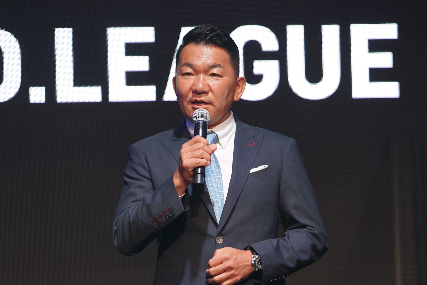 株式会社Dリーグ代表取締役CEOの平野岳史氏。