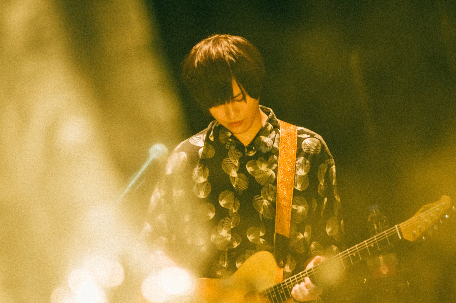 長田カーティス（G）（撮影：永峰拓也）