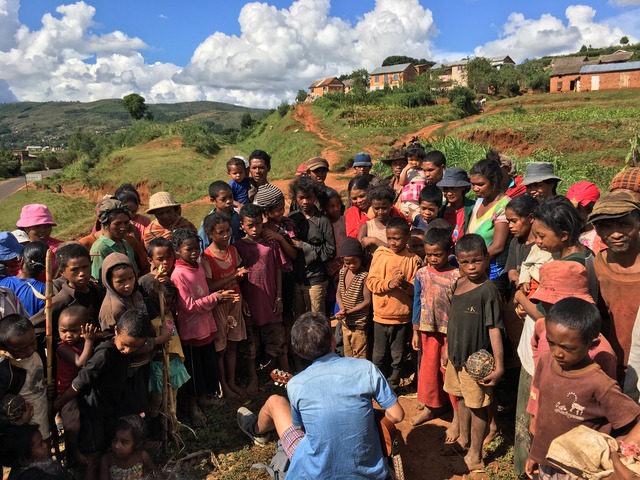 2017年3月、マダガスカルにて。