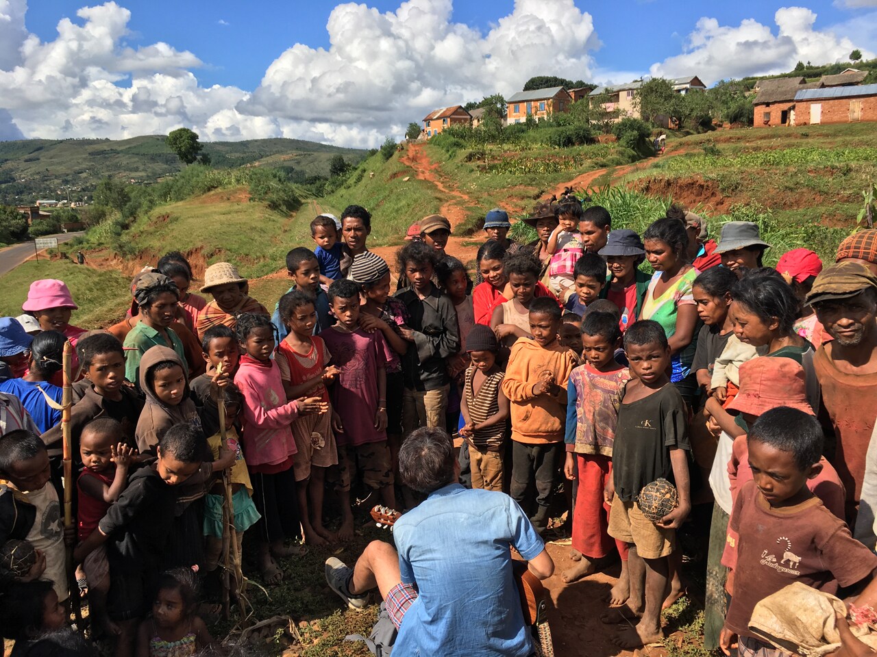 2017年3月、マダガスカルにて。
