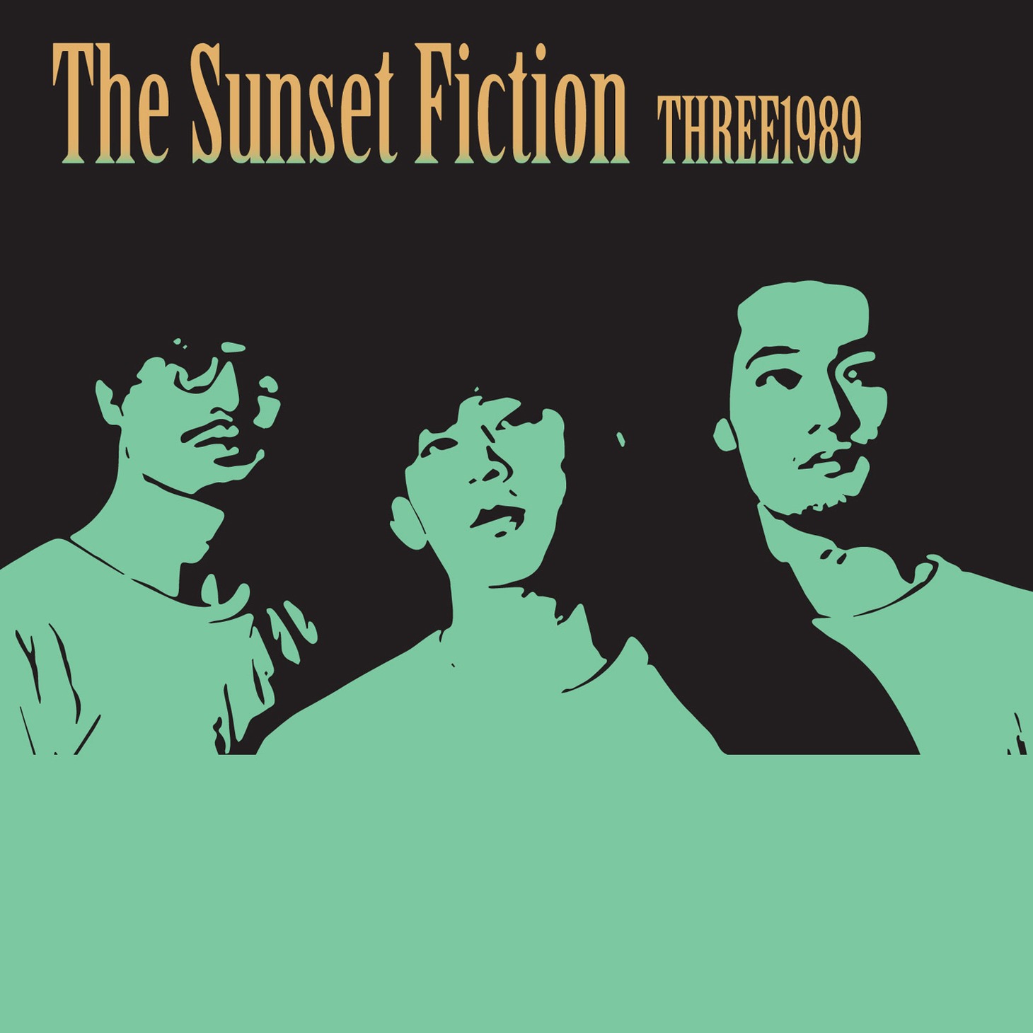 THREE1989「The Sunset Fiction」ジャケット