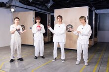 スペースシャワーTVプラス「『僕らが強く。』リリース記念特番！ DISH// 夏スペ2020！」より。（撮影： 盛孝大）