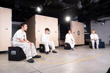 スペースシャワーTVプラス「『僕らが強く。』リリース記念特番！ DISH// 夏スペ2020！」より。（撮影： 盛孝大）