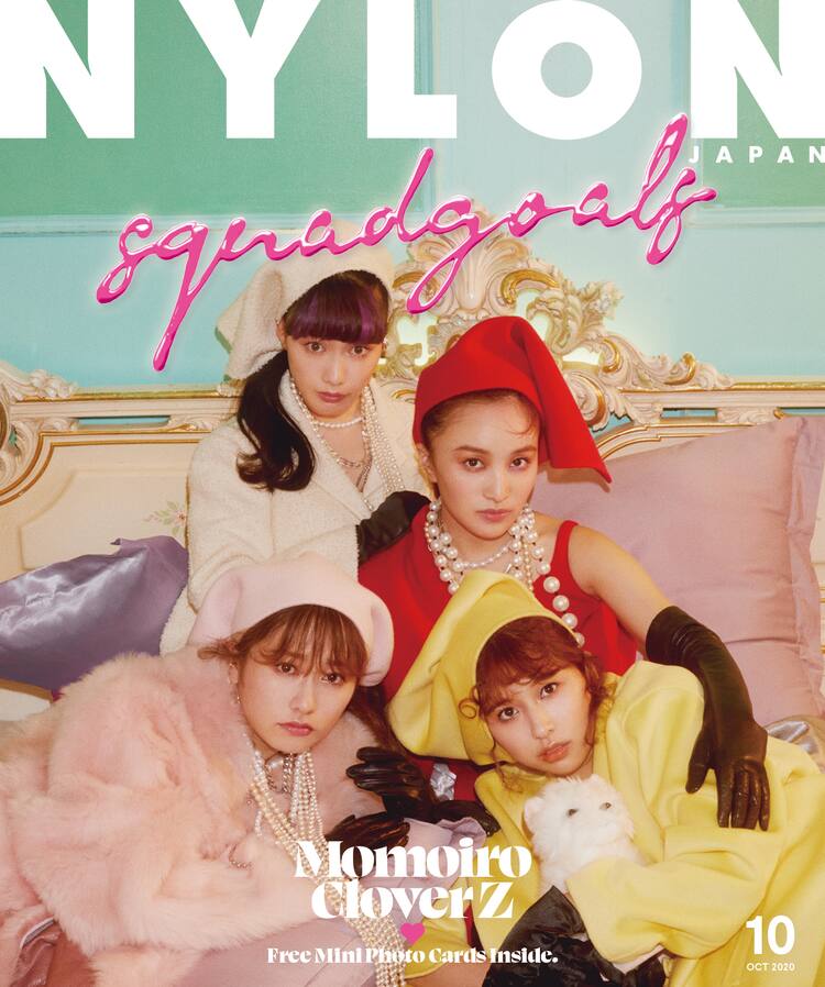 ももクロ7年ぶりに「NYLON」表紙に登場、裏表紙にはJO1 - 音楽ナタリー