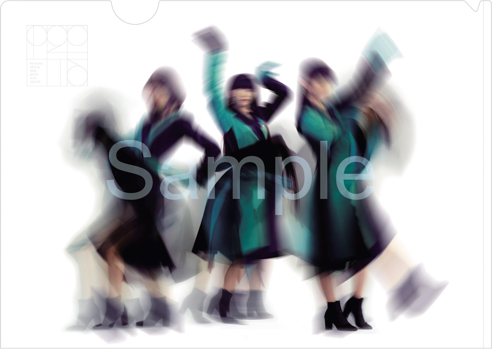 Perfume「Time Warp」予約特典クリアファイルサンプル画像 [画像