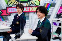 左から片寄涼太、白濱亜嵐。(c)AbemaTV,Inc.