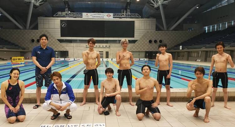 大関荷風 岸本慎太郎 新藤樹力ら上田ジャニーズ水泳部 体育会tv で過酷なサバイバル合宿 音楽ナタリー