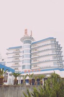 千葉・館山にて。泊まっていないけど外観がいい感じの南国ホテル。