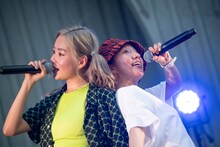 hime（左）とrisano（右）。