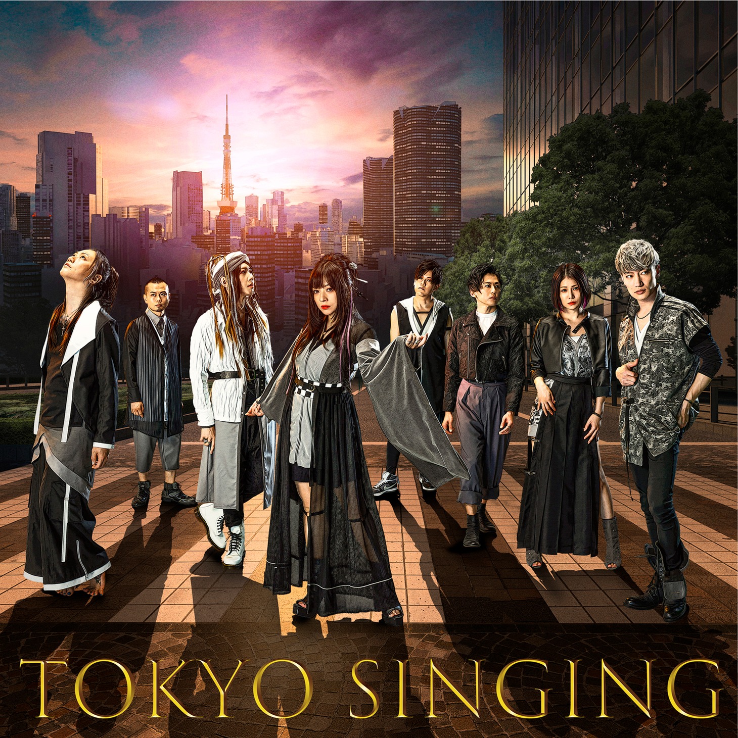 和楽器バンド「TOKYO SINGING」初回限定ブック盤ジャケット