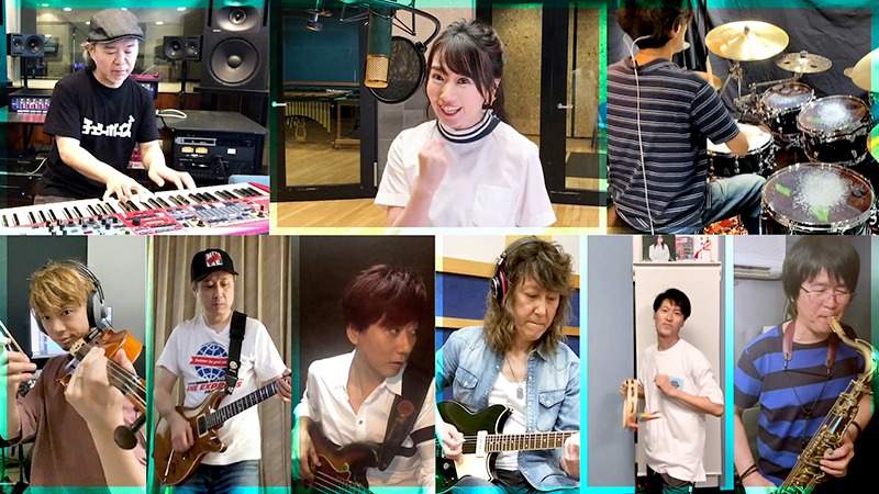 「水樹奈々『POP MASTER』（REMOTE SESSION Ver.」より。