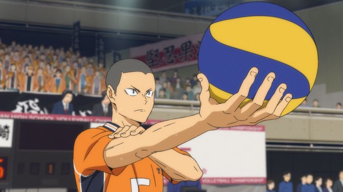 「ハイキュー!! TO THE TOP」第2クールPVより。(c)古舘春一／集英社・「ハイキュー!!」製作委員会・MBS
