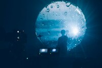 サカナクション「SAKANAQUARIUM 光」の様子。（撮影：横山マサト）