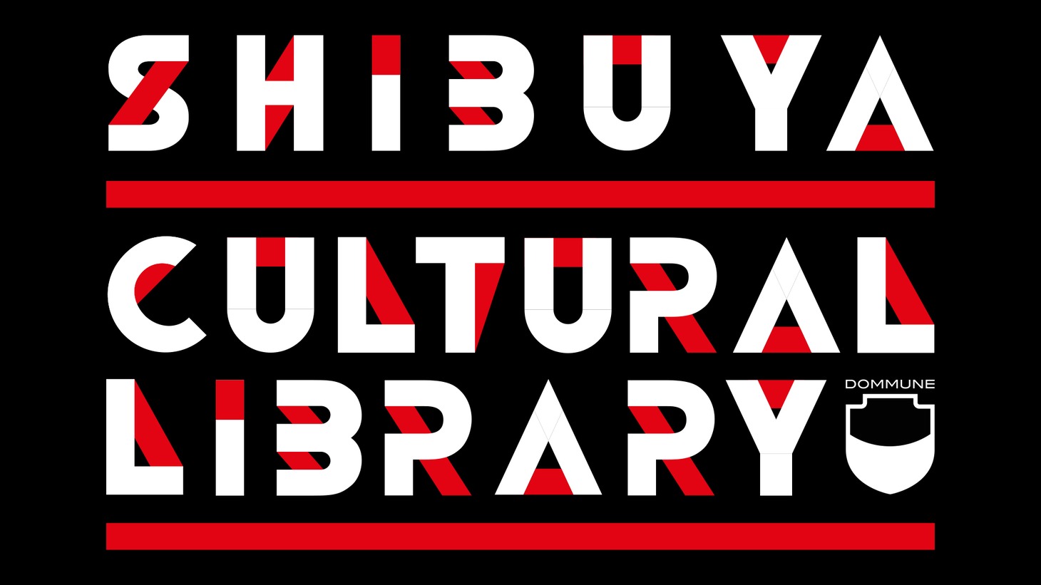 「SHIBUYA CULTURAL LIBRARY」ロゴ