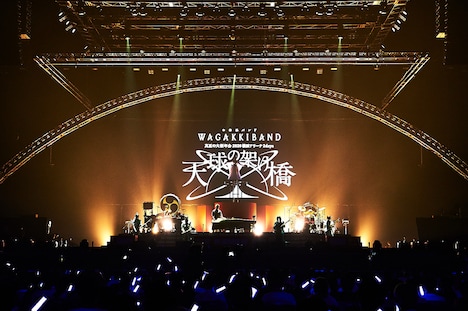 「和楽器バンド 真夏の大新年会2020 ～天球の架け橋～」の様子。（Photo by KEIKO TANABE）