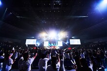 「和楽器バンド 真夏の大新年会2020 ～天球の架け橋～」の様子。（Photo by KEIKO TANABE）