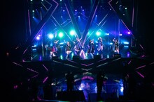 「私立恵比寿中学オンライン学芸会～all of our playlist～」の様子。