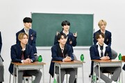 「JO1 祝！2ndシングル特番『JO1 SCHOOL』」収録の様子。 (c)AbemaTV,Inc.
