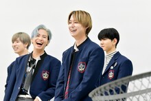 「JO1 祝！2ndシングル特番『JO1 SCHOOL』」収録の様子。 (c)AbemaTV,Inc.