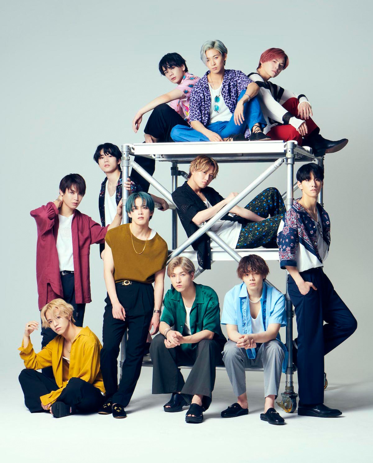 JO1。「別冊カドカワScene 03」誌面掲載カット。（Photo by Takeshi Shinto）