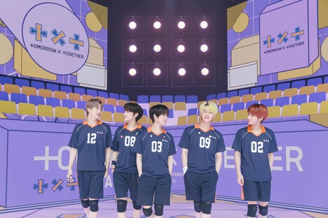 ABEMA SPECIAL「週活！TOMORROW X TOGETHER 2ndシーズン」より。