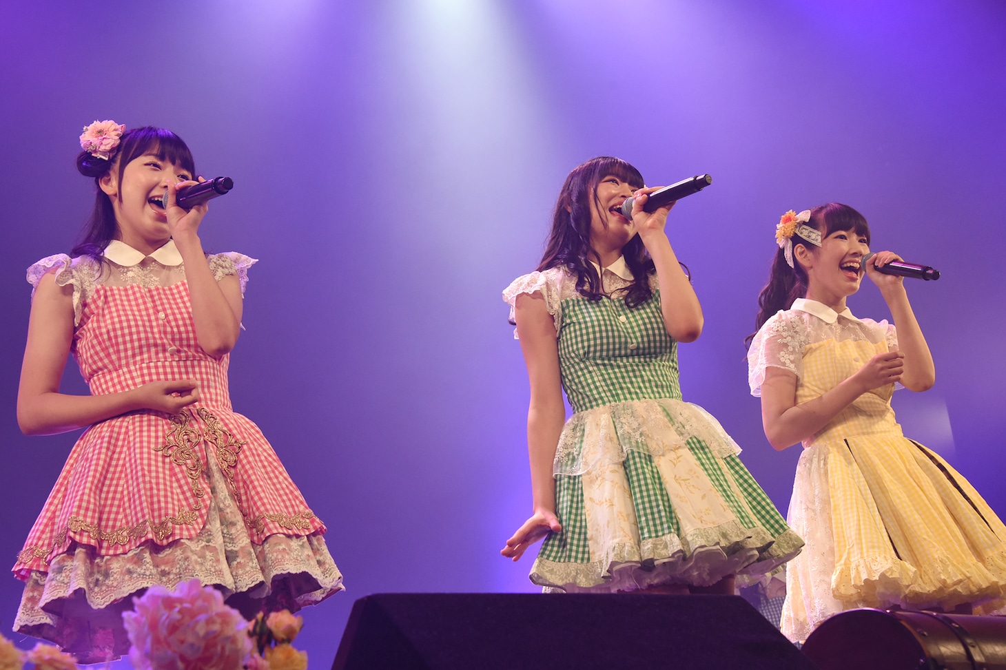 左から井上姫月、吉田万葉、山本花奈。