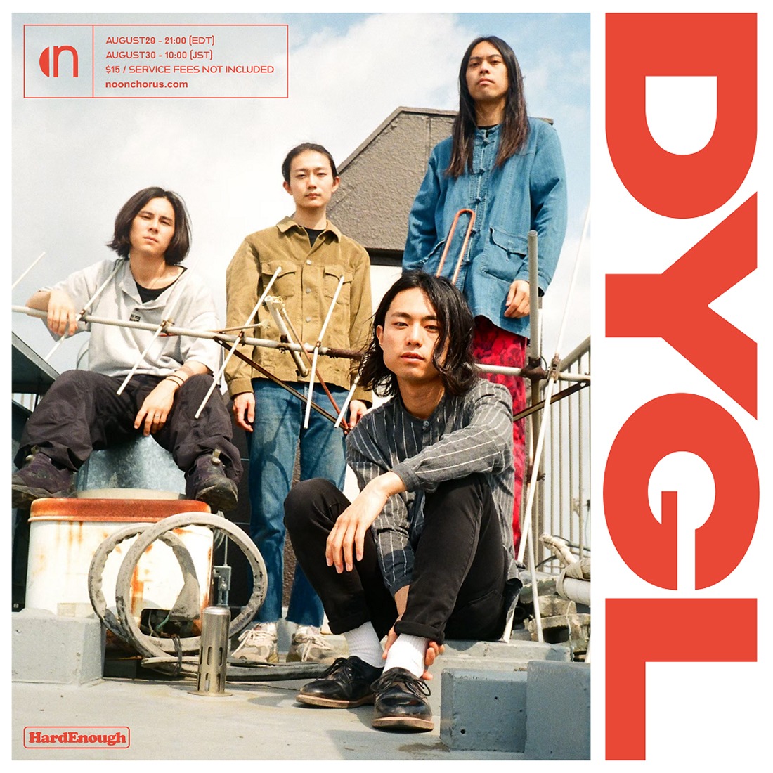 「DYGL Streaming Live」告知ビジュアル
