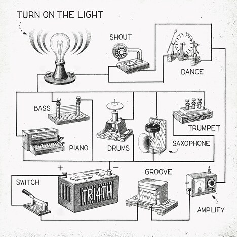 TRI4TH「Turn On The Light」ジャケット