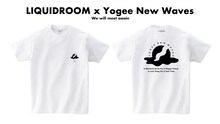 「LIQUIDROOM x Yogee New Waves Hello Ethiopia T-shirts」ホワイトデザイン