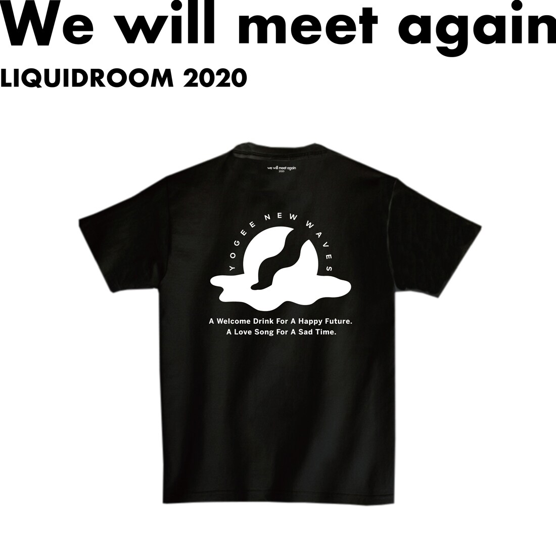yogee new waves Tシャツ Yogee New Waves Special Live “SPRING WAVE” オフィシャル