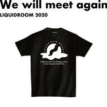 「LIQUIDROOM x Yogee New Waves Hello Ethiopia T-shirts」ブラックバックデザイン