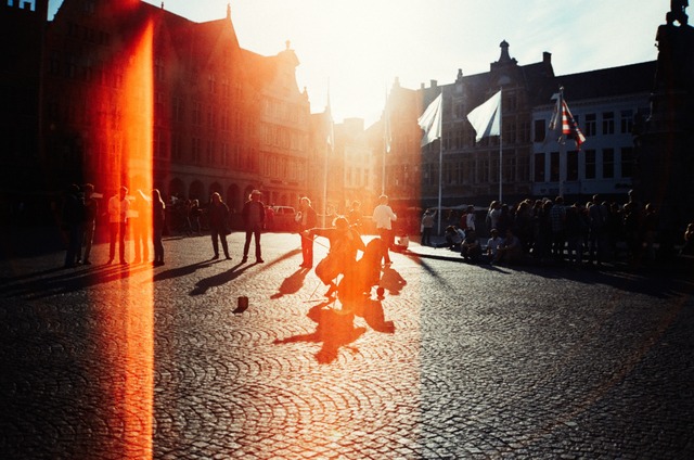 2017年ベルギーにて。