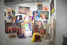 「SCHOOL OF WACK」会場の様子。