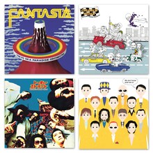 10月28日にSACDハイブリッドでリリースされる東京スカパラダイスオーケストラのアルバム。左上より「FANTASIA」「GRAND PRIX」「トーキョー・ストラット」「MOODS FOR TOKYO SKA 〜WE DON'T KNOW WHAT SKA IS!〜」。