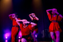 アメフラっシ「RUN! RUN! LIVE! 2020」の様子。（写真提供：スターダストプロモーション）