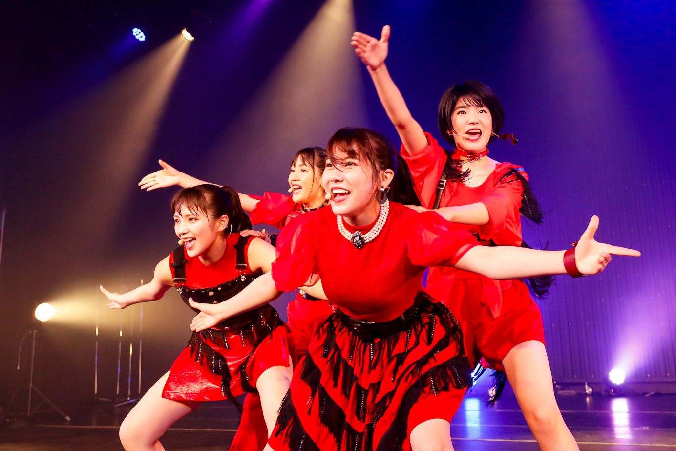 アメフラっシ「RUN! RUN! LIVE! 2020」の様子。（写真提供：スターダストプロモーション）