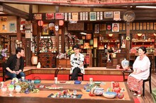 左から加藤浩次（極楽とんぼ）、及川光博、島崎和歌子。(c)TBS
