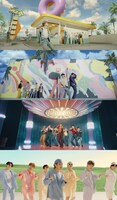 BTS「Dynamite」ミュージックビデオのキャプチャ一覧。（写真提供：Big Hit Entertainment）