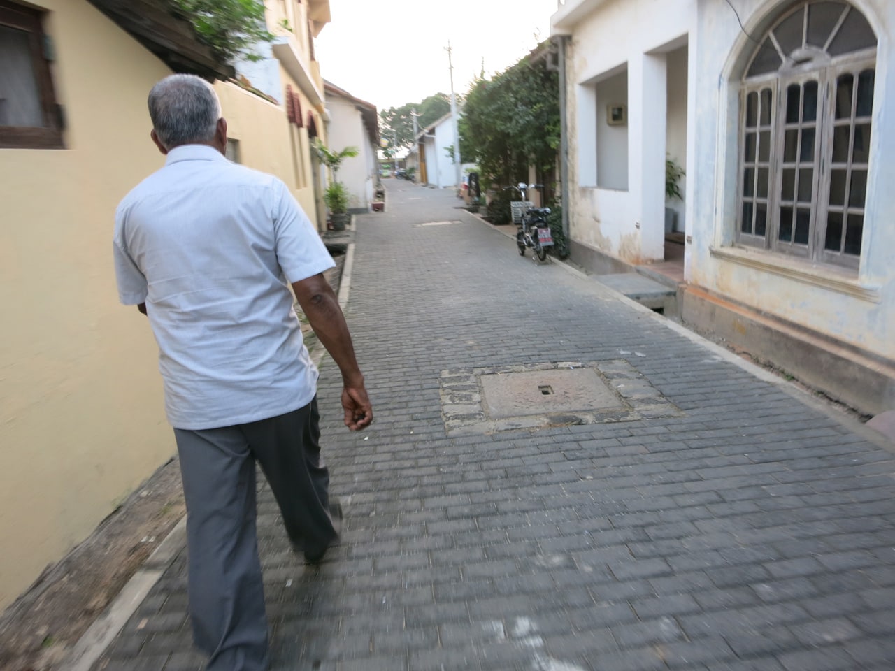 2015年1月、スリランカ・ゴールにて。