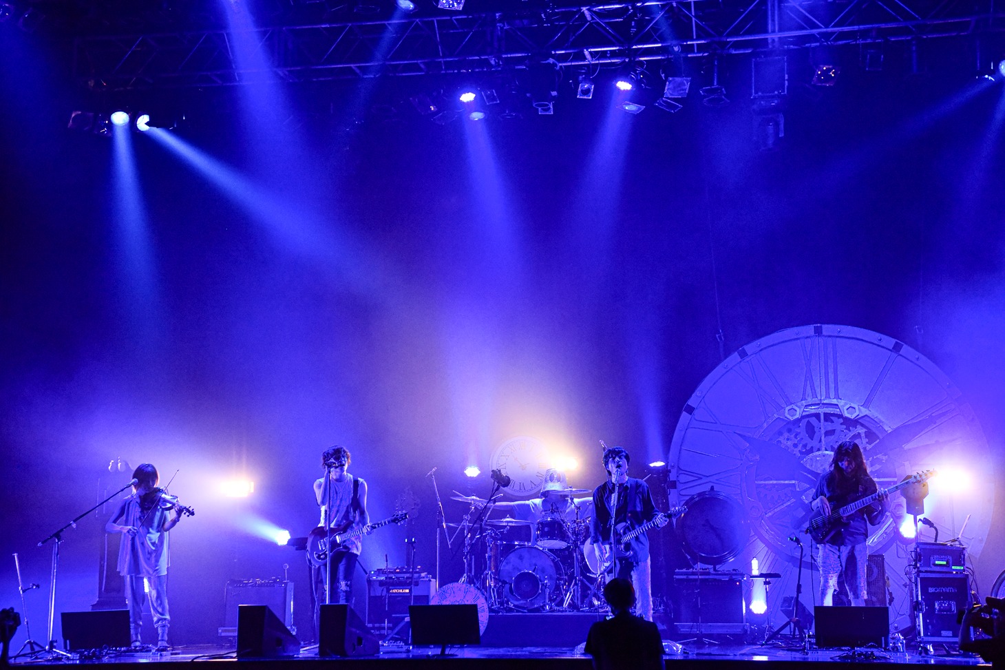 BIGMAMA「We Don't Need a Time Machine 2020」の様子。（Photo by Azusa Takada）