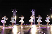 超ときめき▽宣伝部「よ～し！それなら！さいたまスーパーアリーナのセンターから、私たち超ときめき▽宣伝部です！」の様子。