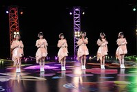 超ときめき▽宣伝部「よ～し！それなら！さいたまスーパーアリーナのセンターから、私たち超ときめき▽宣伝部です！」の様子。